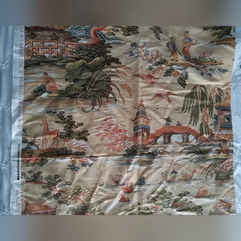 1997 GP&J Baker LTD Kangshi Print Remnant 24